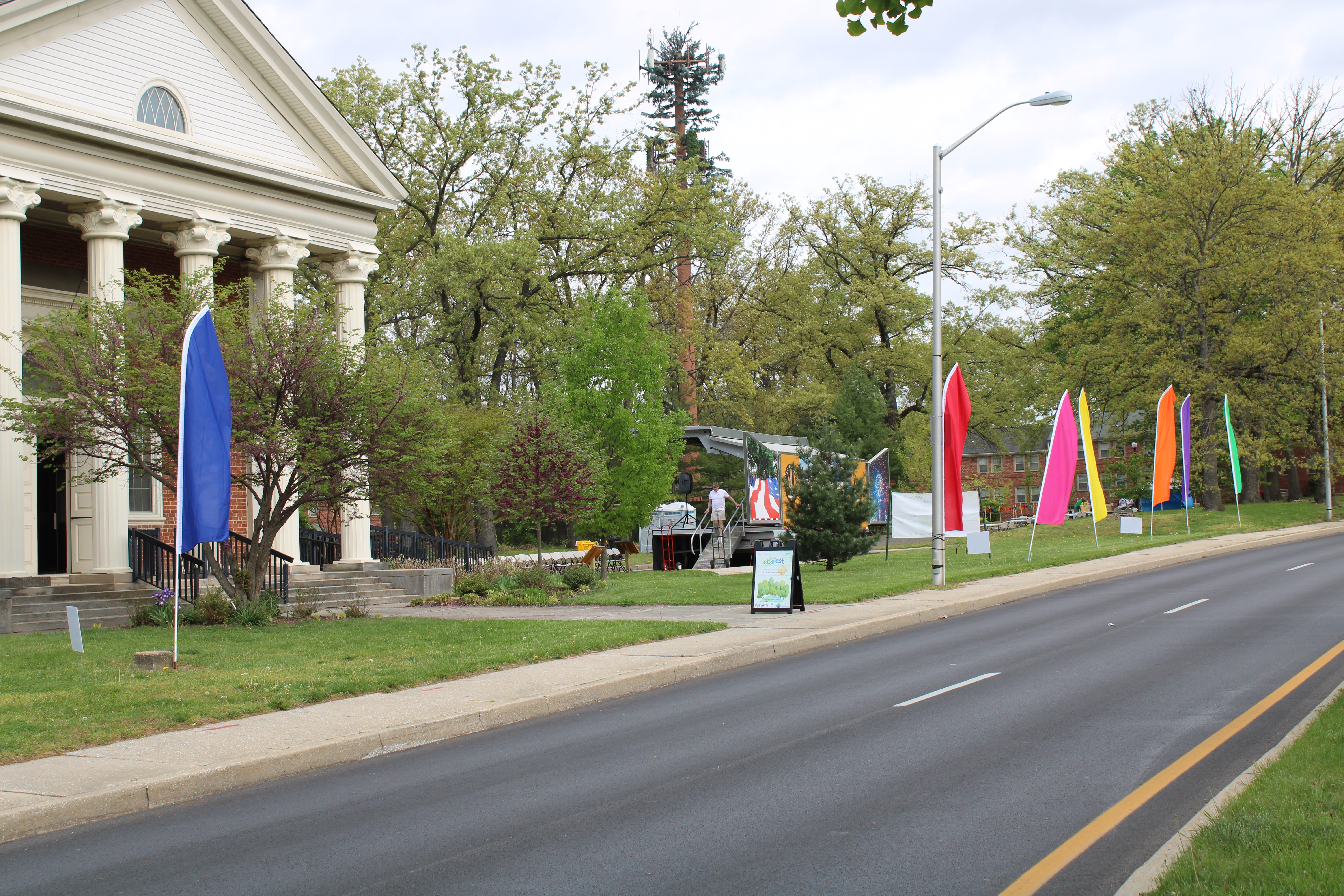 Setup 8 Loch Raven Flags